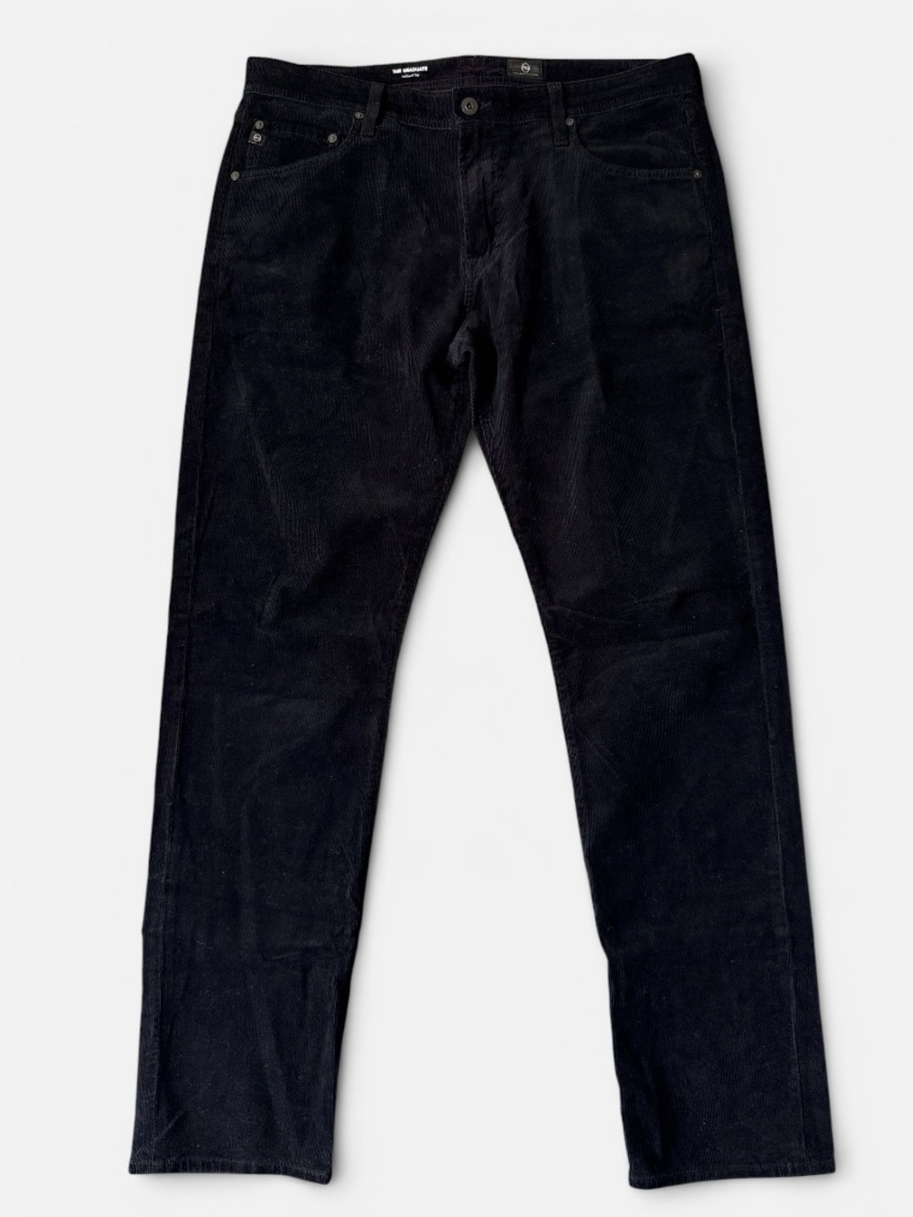 Adriano Goldschmied mens 36x34 graduate tailored leg corduroy jeans EUC